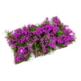 thumbnail image 1 of Césped artificial estático con forma de racimo de flores para decorar con arena y ferrocarril. Púrpura, 1 of 9