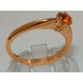thumbnail image 4 of LBG British Made 9k Rose Gold Natural Citrine Womens Statement Ring - 33 size options - Size 5, 4 of 7