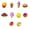 A, variant on Puzzle Erasers, 3D Desk Cake Erasers, 10Pcs Take Apart Fruit Vegetable Erasers, Mini Food Pencil Erasers, Novelty Erasers, Fun Take Apart Erasers for Party Favor Gift Use, Assorted Food Shapes