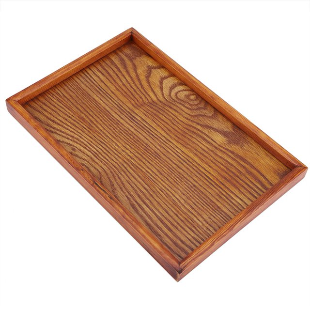 Bandeja De Té De , Plato De Mesa Para Servir, Anticorrosión, Ligero Y Portátil, Estilo Elegante Y Simple, Se Puede Utilizar Para Té, Café, Refrigerios, Tazas De Agua Y