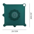 thumbnail image 6 of Manunclaims Sewer Deodorant Pad Good Sealing Anti-smell Soft Silicone Toilet Floor Drain Deodorant Cover Hair Catcher for Home, 6 of 8
