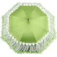 thumbnail image 2 of Pagoda Parasol 3 Folding Lace Totes Sun Rain Wedding Ruffle Umbrella, 2 of 5