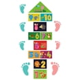 thumbnail image 1 of Paquete De 3 Pegatinas De Decoración De Suelo De Juego De Rayuela, Decoración Creativa De Dibujos Animados, Pegatina De Pared, Pegatinas De Pared De Juego De Cuadrícula Digital Diy Vogacara HA036685-00, 1 of 6