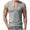 Gray, variant on VBTAPA Mens Workout Tank Tops Sleeveless V Neck Muscle T Shirts Stretch Modal Athletic Undershirts Khaki M