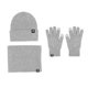 thumbnail image 1 of Conjunto de tres piezas de guantes, gorros y bufandas de punto cálidos de estilo europeo e invernal con terciopelo grueso y gorro. Bufandas, gorros y mitones para mujer., 1 of 2