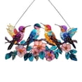 thumbnail image 2 of Decoración colgante de ventana con pájaros, serie de pájaros acrílicos, adornos artísticos, colgante multifuncional para ventana, jardín, interior Estilo C, 2 of 8