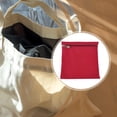 thumbnail image 4 of Bolsillo lateral cosido con cremallera Instalación fácil y segura Lona Resistente Bolsa de almacenamiento para móvil Bolsillos interiores para abrigos rojo, 4 of 7