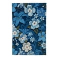 thumbnail image 2 of PHYHOO Garden Flag Flower Beautiful on Blue Pattern Floral Outdoor Home Decor Double Sided Yard Flags Banner for Patio Lawn White, 2 of 6