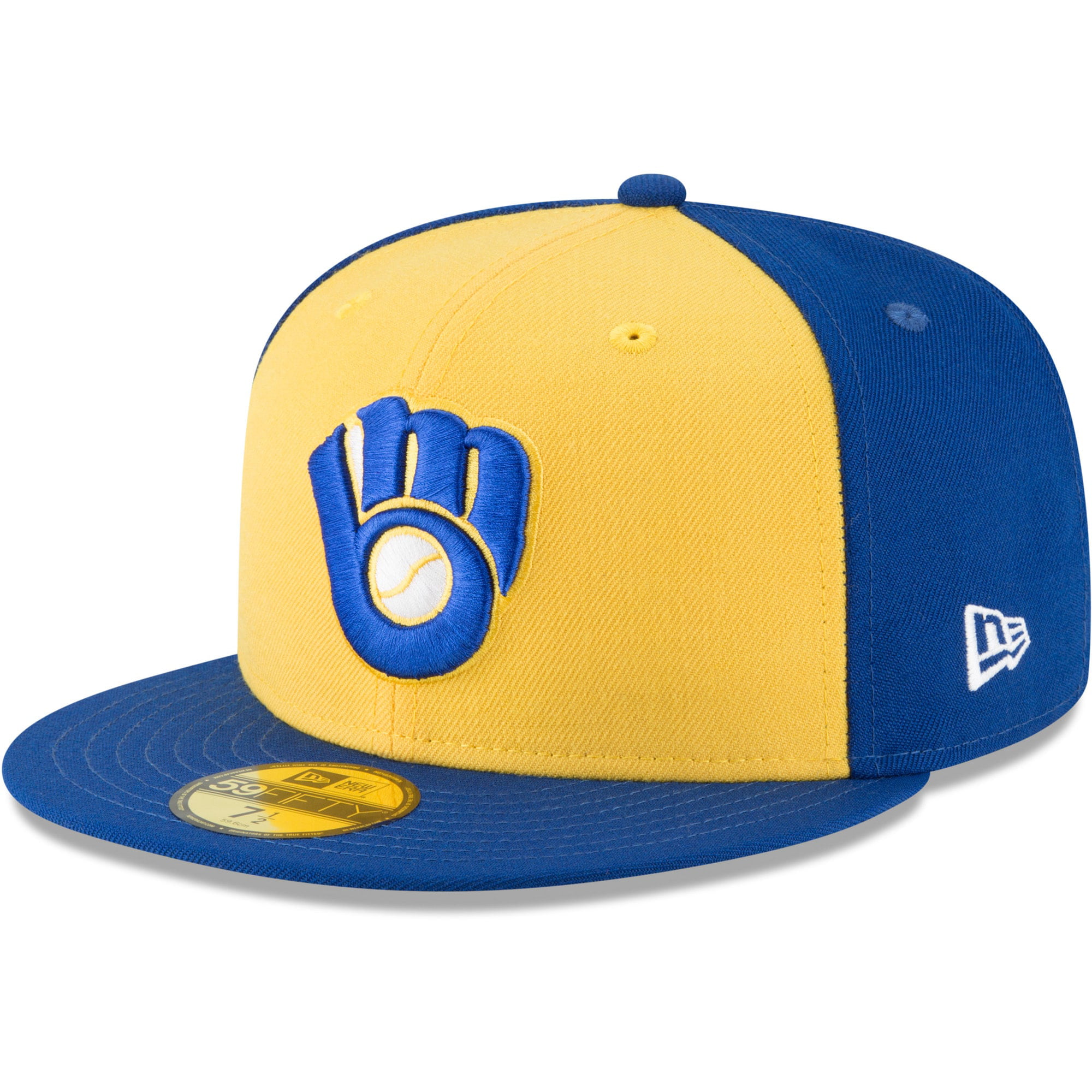 Milwaukee Brewers New Era Cooperstown Collection Wool 59FIFTY Fitted