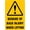 Warning Sign 3, variant on Beware of Bad Dog Dangerous Dog Does Not Bark 8"x12" Metal Warning Sign, Pet Security Sign, Indoor Outdoor Fence Yard Decor
