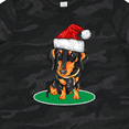 thumbnail image 4 of Inktastic Christmas Dachshund Dog Santa Boys or Girls Toddler T-Shirt, 4 of 5