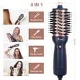 thumbnail image 3 of Cepillo secador de pelo Aima Beauty Travel de doble voltaje Hot Air Blue, 3 of 8
