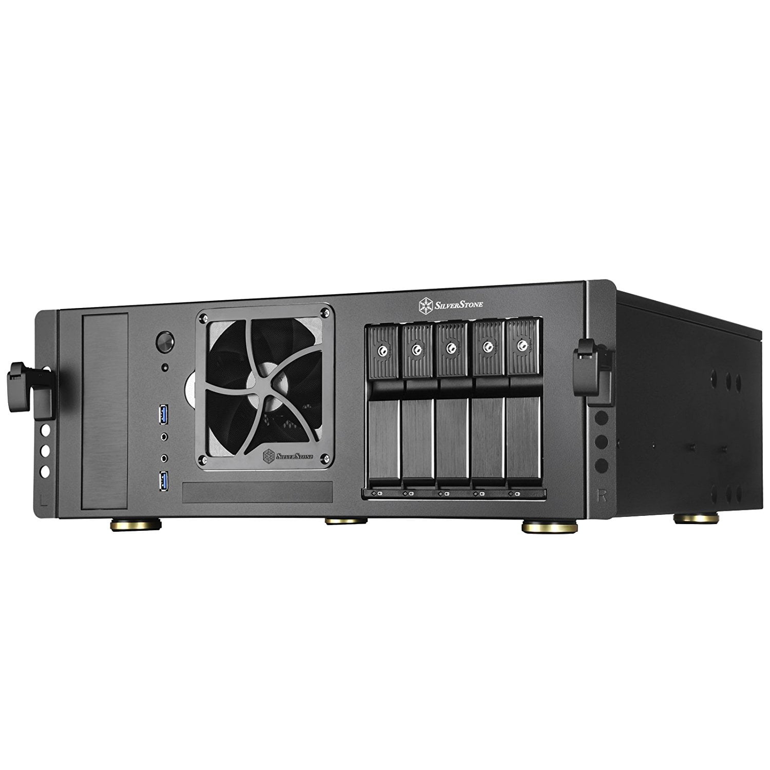 SilverStone Technologies CS350B ATX Rack Mountable Server Case