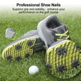 thumbnail image 3 of Zapatos de golf para hombre talla 8.5-11 malla transpirable suela de goma antideslizante, 3 of 6
