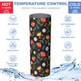 thumbnail image 5 of Pioneer Flower Floral Print Pattern 20oz Skinny Tumbler with Straw & Lid, Double Wall Vacuum Insulated Cup, Leak-Proof, Cup Holder Friendly, Hot 6H Cold 12H, 5 of 6