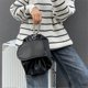 thumbnail image 3 of Drawstring Makeup Bag Portable Waterproof Toiletry Bag Large Capacity Travel Wash Bag, 3 of 5