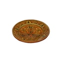 thumbnail image 3 of Treasures of Morocco Ceramic Plates Moroccan Handmade Appetizer Tapas Serving Decorative 8 inches Round, 3 of 3