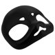 thumbnail image 3 of Black Puppy Dog Skull Mask, Plastic Halloween Cosplay Prop, Eye Catching Beast Headpiece for Masquerade and Party, 3 of 4