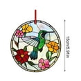 thumbnail image 4 of Sun Catchers Indoor Window Hummingbird Acrylic Suncatcher Window Hanging Decoration Sun Catcher Decor for Living Room Bedroom Summer Home Balcony Ornaments Decoration (A), 4 of 6