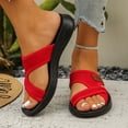 thumbnail image 5 of Willtoo Orthopedic Sandals for Women Arch Support Summer Flat Sandals Wide Non Slip Slip on Sneakers Comfortable 2026 Foam Shoes, 5 of 7