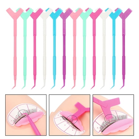 REOFLYUP 60Pcs Lash Rods Plastic Yshaped Eyelash Tools for Beauty Salon Use