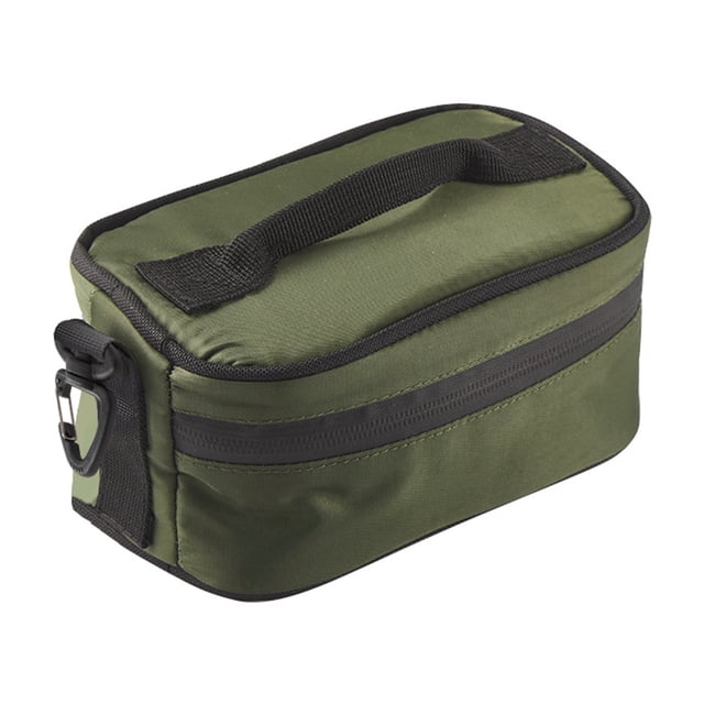 Bolso Térmico Aluminio Cgtredaw para Preservación Del Calor Bento Box verde