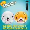 thumbnail image 2 of Playground Balls SCS Direct Gaga Ball de 21,6 cm con bomba de aire, paquete de 2, 2 of 9
