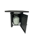 thumbnail image 5 of Mainstays 28-Inch Propane Fire Pit Table with Lid and cover, 50,000 BTU,  28" (W) X 28" (D) X 25" (H), 5 of 13