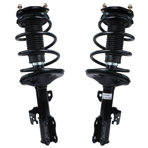 Detroit Axle - Front Struts for 2002 2003 Toyota Camry Lexus ES300 Complete 2pc Struts w/Coil Spring Replacement Quick Install Ready Struts Assembly