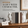 thumbnail image 6 of Hippo Bookends, Heavy Resin Animal Book Holders, Creative Yoga Hippo Statue — Resin Handstand Animal Figurine for Bookshelves, Desks, Offices, and Home Decor, 6 of 6
