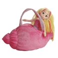 thumbnail image 1 of Portador Fancy Pals de caracola rosa del mundo Aurora Aurora 33038, 1 of 2