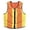 A-Orange252, variant on XIAOCHA Neoprene Life Vest For Water Sports Sleek Black Quilted Zippered Safety Flotation Vest Quick Drying Durable Buoyancy Gear