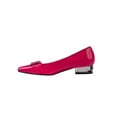 thumbnail image 3 of Ninety Union Dove Metallic Heel And Buckle Flat, Fuchsia, 10, 3 of 5