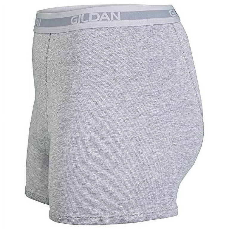 Gildan Adult Men's Short Leg Boxer Briefs, 5-Pack, Sizes S-2XL, 3 Inseam
