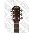 thumbnail image 4 of Oscar Schmidt OACEFN Guitar - Acoustic Electric Auditorium Size - Flame Natural, 4 of 6