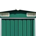 thumbnail image 2 of vidaXL Outdoor Storage Shed Garden Shed Metal Storage Backyard Patio Shed Gray, 2 of 11