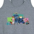 thumbnail image 3 of Zootopia 2 - Nick, Judy, And Friends - Women's Racerback Tank Top, 3 of 5