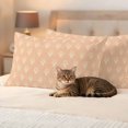 thumbnail image 2 of Pack of 2 Abstract Bohemia Outdoor Pillow Covers Decorative, Waterproof Pillow Protector, Modern Boho Floral Orange Lumbar Throw Pillowcases for Patio Couch Sofa Home Decor 20"x12", 2 of 8
