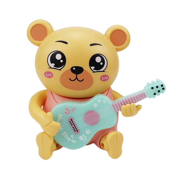 Qocolhg Kids Toys Boys 3-5, Toys For Boys Girls 3-6 Years, Light Music, Bobblehead, Cute Pet, Little Guitar, Music, Educational Toys, Birthday Christmas Gifts for Kids Boys Girls