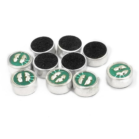 Mic Capsule - 10 Pcs 10mm Dia MIC Capsule Electret Condenser Microphones