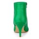 thumbnail image 3 of Botines De Punta Estrecha Cremallera Y Tacón De Aguja Para Mujer Verde 36, 3 of 7