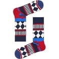 thumbnail image 2 of Shapes Patterned Socks from the Sock Panda (Adult Large - Men's Shoe Sizes 8-12), 2 of 3
