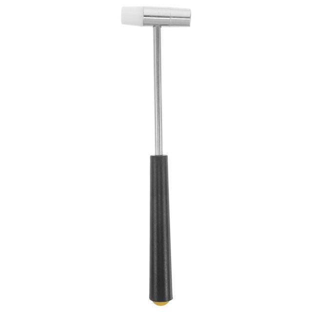 Shisuyan Lot de 1 Petit Marteau en Métal Noir pour Outils de Réparation de Clés de Saxophone et Réparations en Déplacement