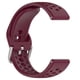 thumbnail image 4 of Tono de silicona correa con conector de metal deportivo de reemplazo reloj hebilla pulsera, 4 of 4