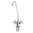 thumbnail image 4 of 1/4'' Zinc Alloy Kitchen Double Head Faucet Tap  Reverse Osmosis RO Drinking Water Filter, 4 of 8