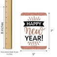 thumbnail image 5 of Big Dot of Happiness Rose Gold Happy New Year - Bar Bingo Cards and Markers - New Year's Eve Party Bingo Game - Set of 18, 5 of 5