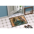 thumbnail image 2 of Abstract Pelicans Doormat 24x36, 2 of 4