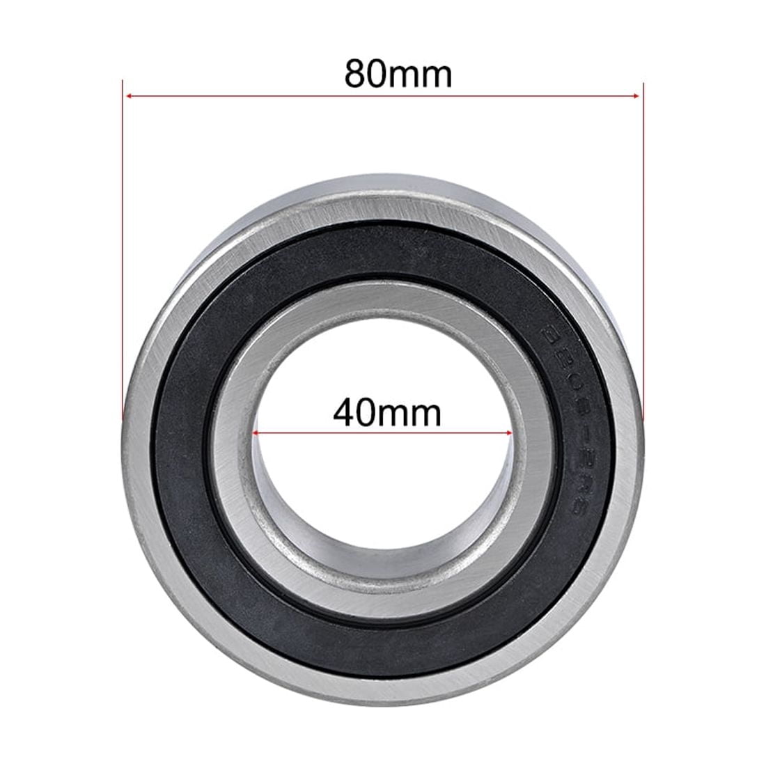 Unique Bargains High Performance Sealed Angular Contact Bearings 1.57" x 3.15" x 1.19"