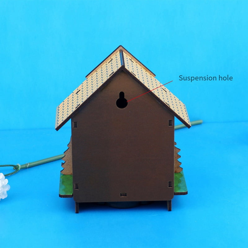 2X Sunny Rainy Box Indoor Accurate Thermometer Home Barometer House Hygrometer Plastic Hanging Weather Woman Clock