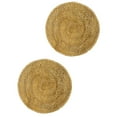 thumbnail image 5 of WORGEOUS 10 Pcs  Drink Coasters Reusable Cup Mats Round Coasters Natural Loofah Coasters Nonskid Cup Cushions, 5 of 8